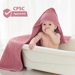 Unnivoll muslin 6-layer towel, ultra-soft for gentle drying