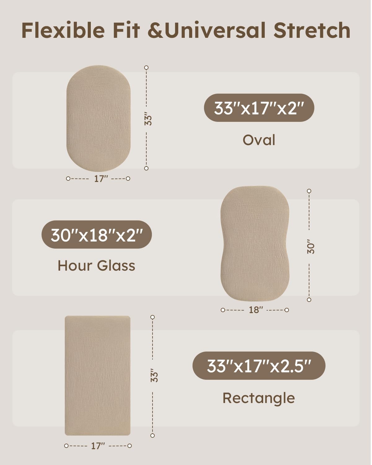 Unnivoll muslin sheets are breathable and easy to care for daily use