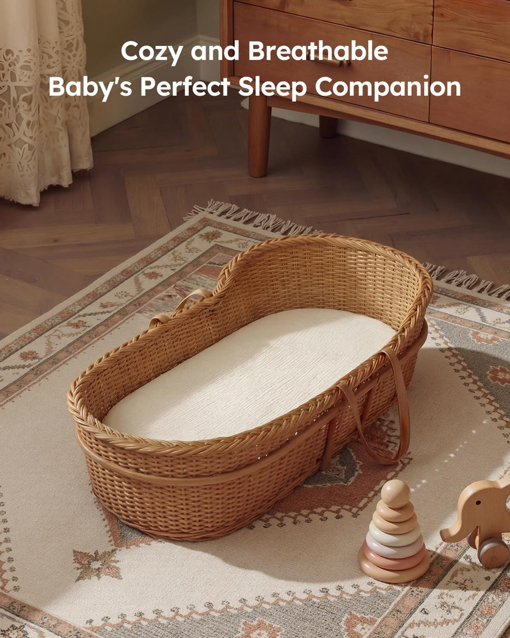 Nursery-ready design that blends with decor and daily routines