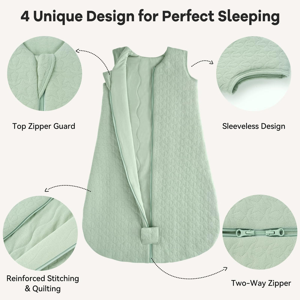 Unnivoll quilted design ensuring even fill distribution and durability