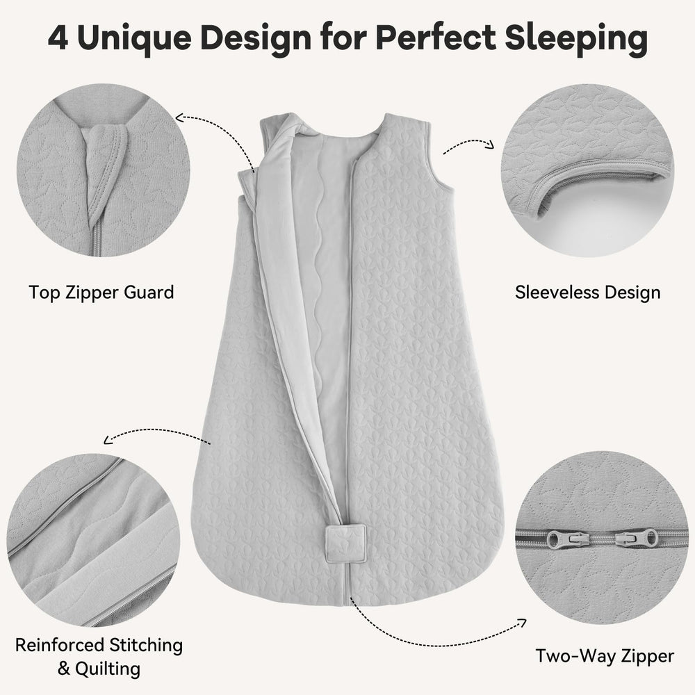 Unnivoll quilted design with even fill distribution for durability.