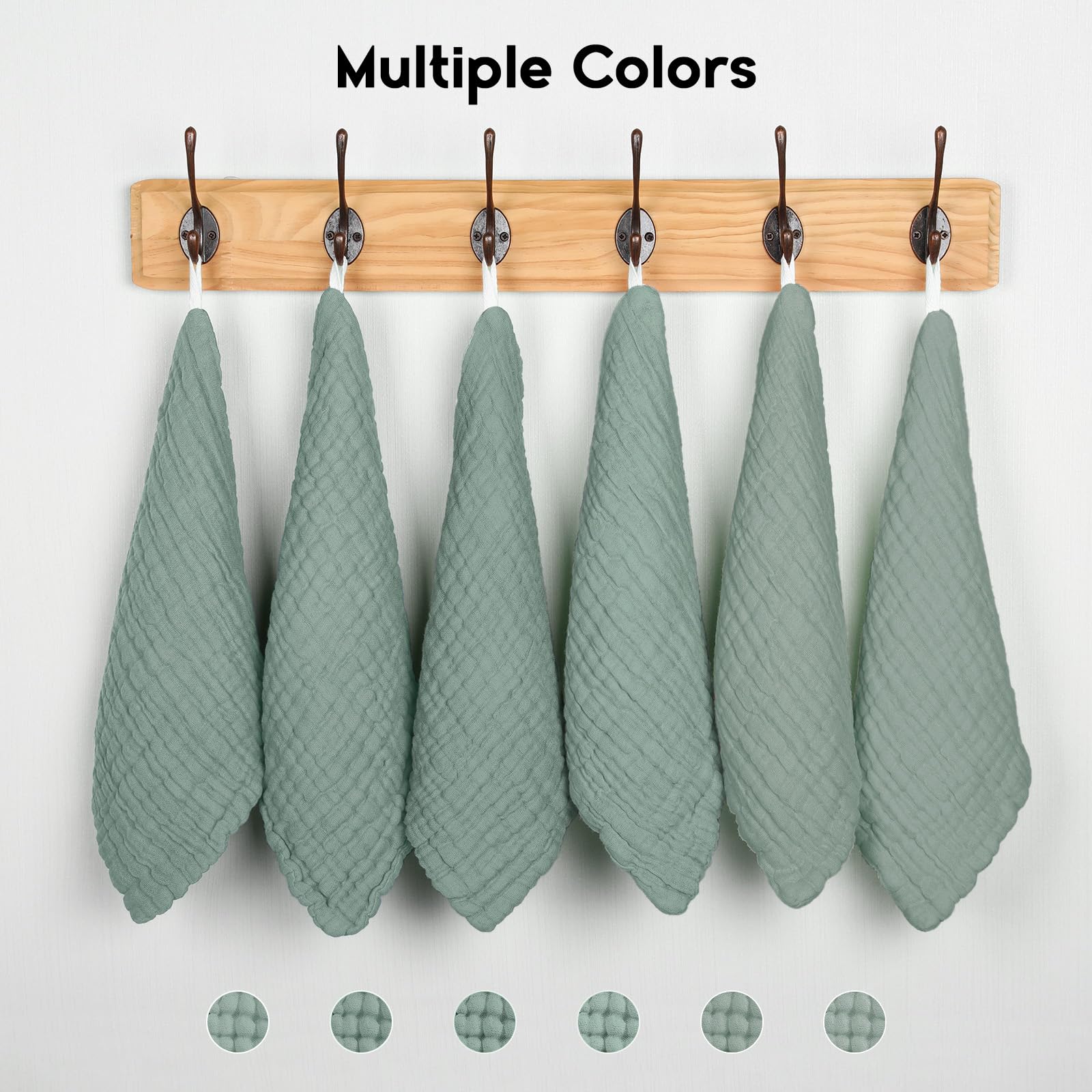 Unnivoll versatile baby washcloths ideal for bath, wipes, and more.