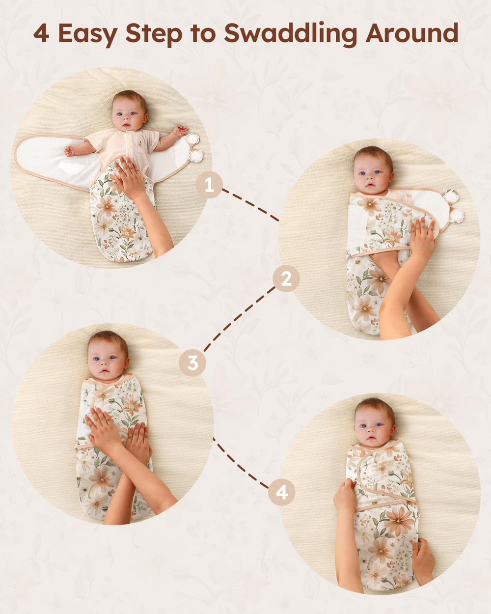 Unnivoll zipper access enables quick diaper changes
