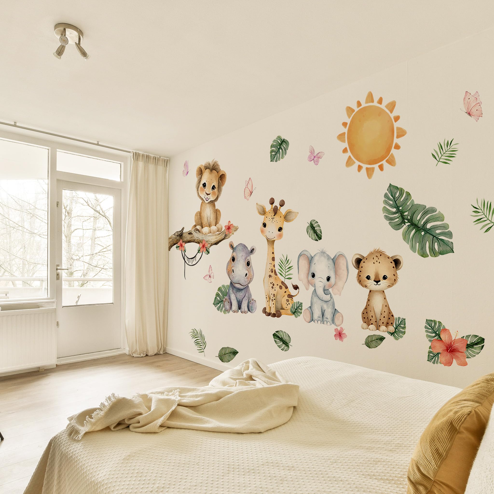 Unonede wall decals are easy to apply and remove without residue.