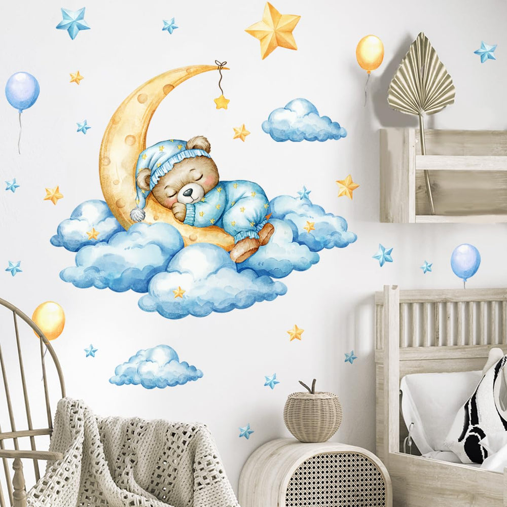 Unonede Bear on Moon design inspires sweet dreams and cozy storytelling