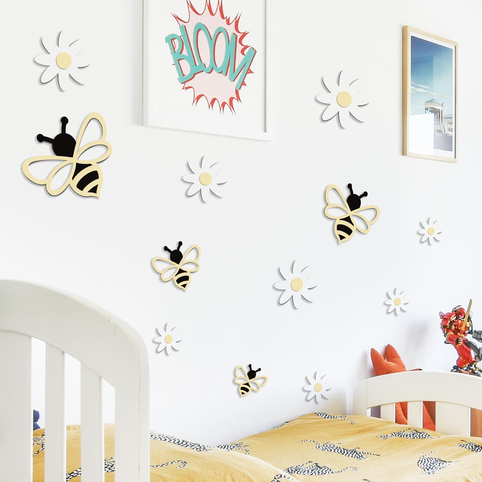 Unonede easy-install artwork on clean surfaces without tools