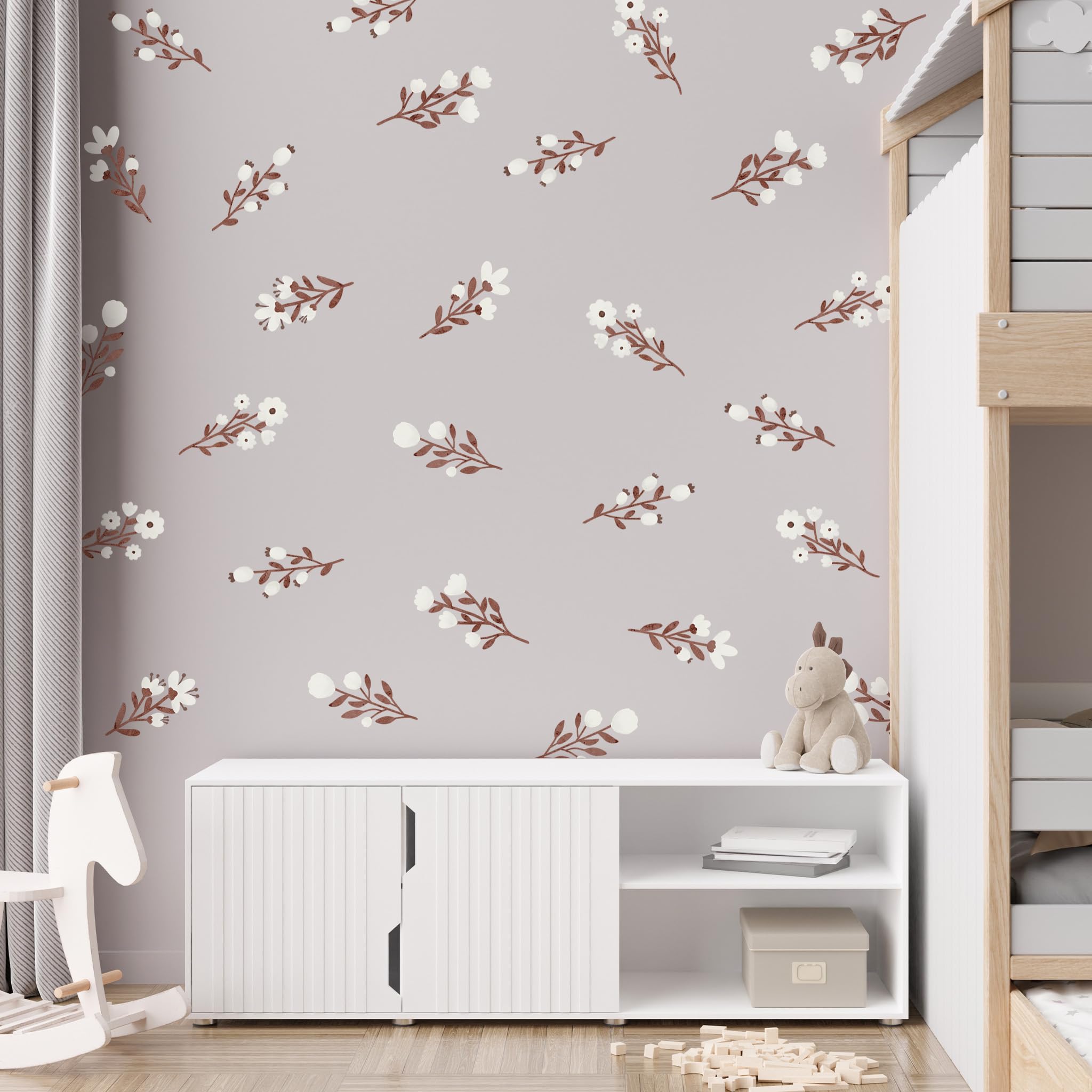 Unonede living room and nursery decor flowers brighten daily spaces.