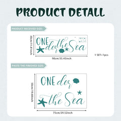 Unonede Oneder The Sea starfish detail adds whimsy to balloon arch photos