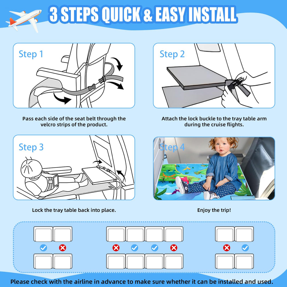 UNTREE bed in-window seat setup suitable for travel with toddlers