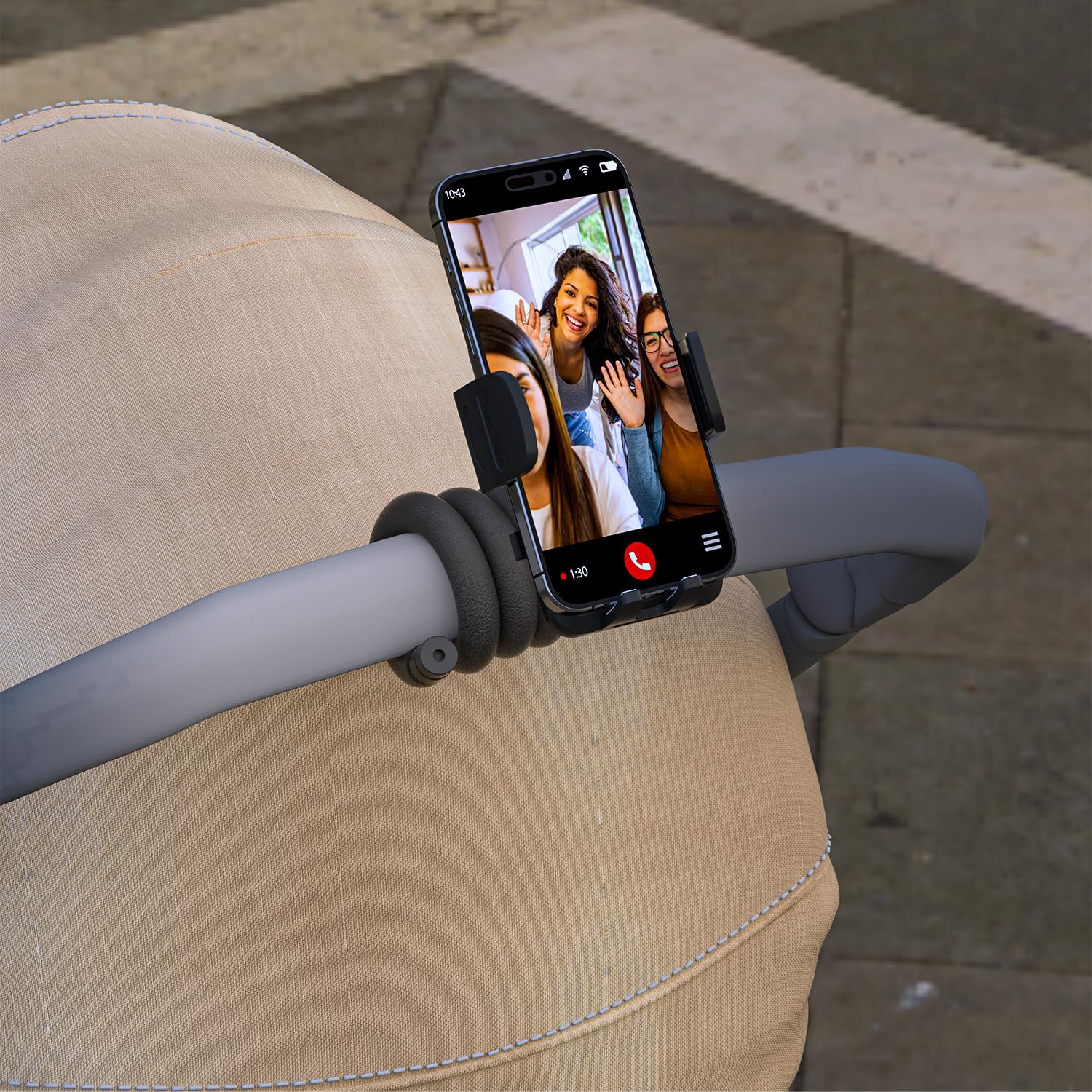 Uogw secure clamp keeps your phone steady during movement