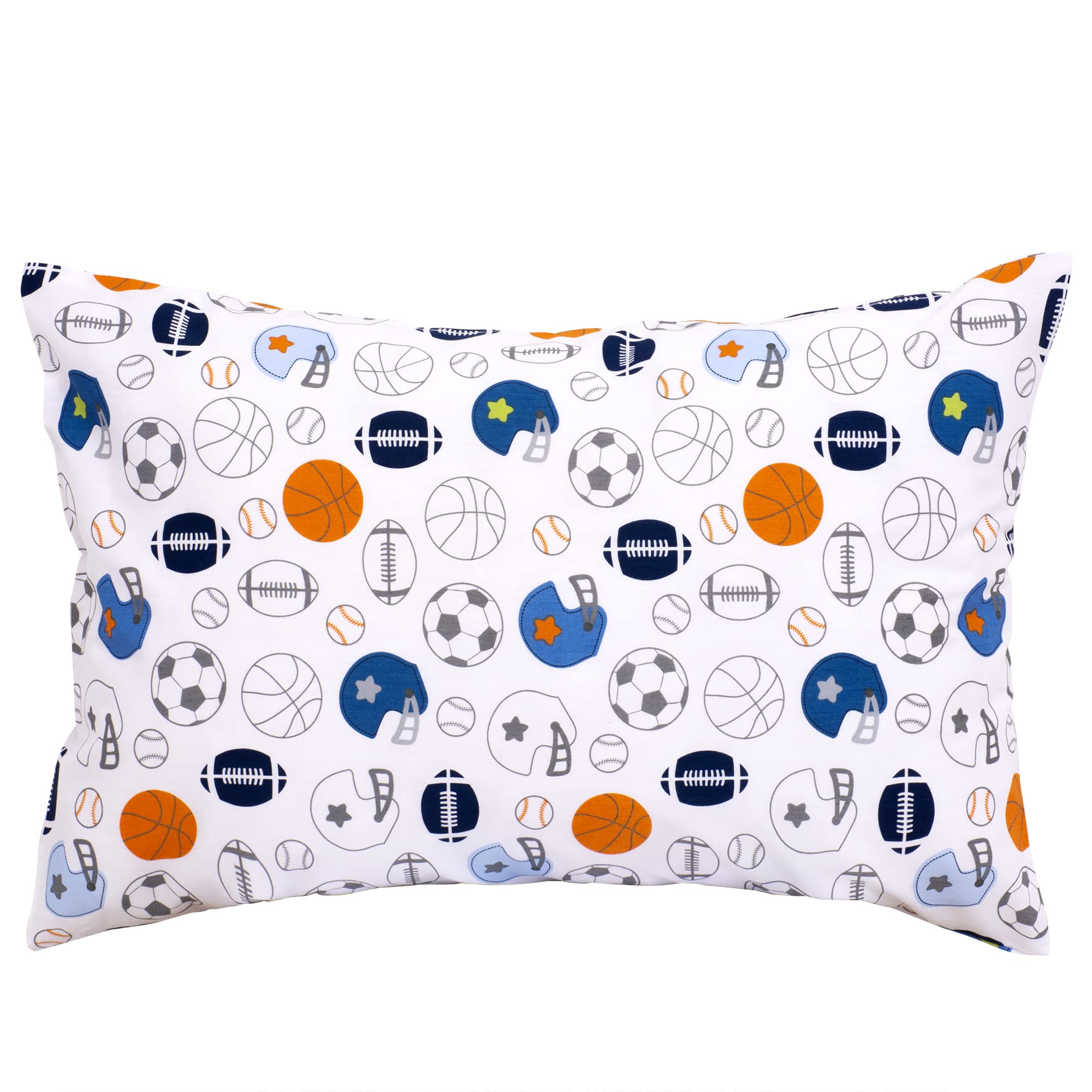 UOMNY 13x18-inch pillowcase close-up in soft polyester fabric.