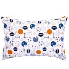 UOMNY 13x18-inch pillowcase close-up in soft polyester fabric.