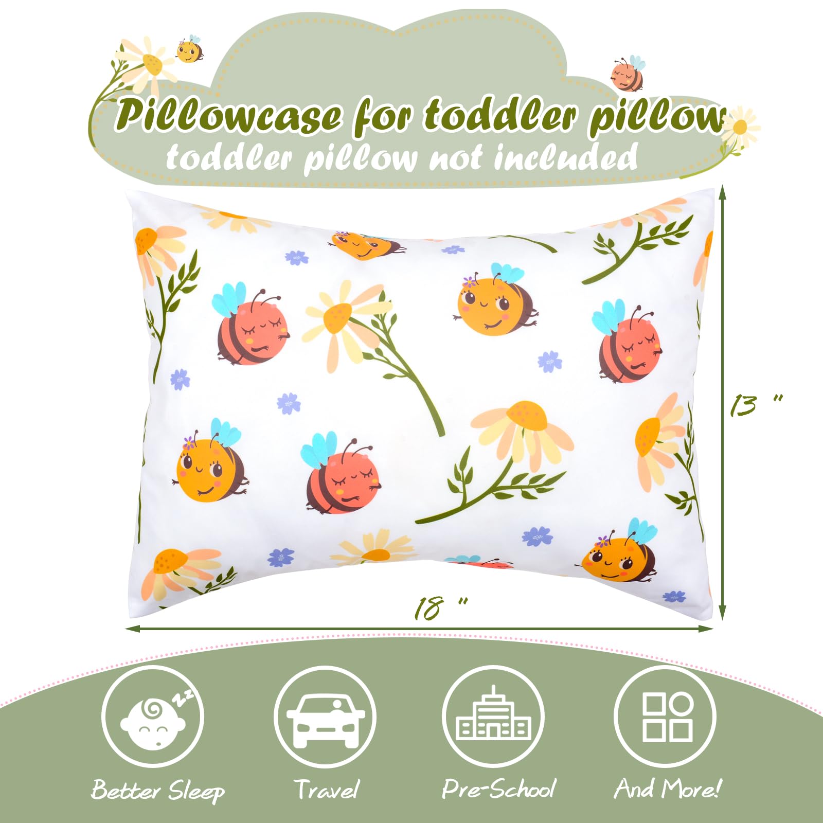 UOMNY machine-washable pillowcase stays soft after every wash