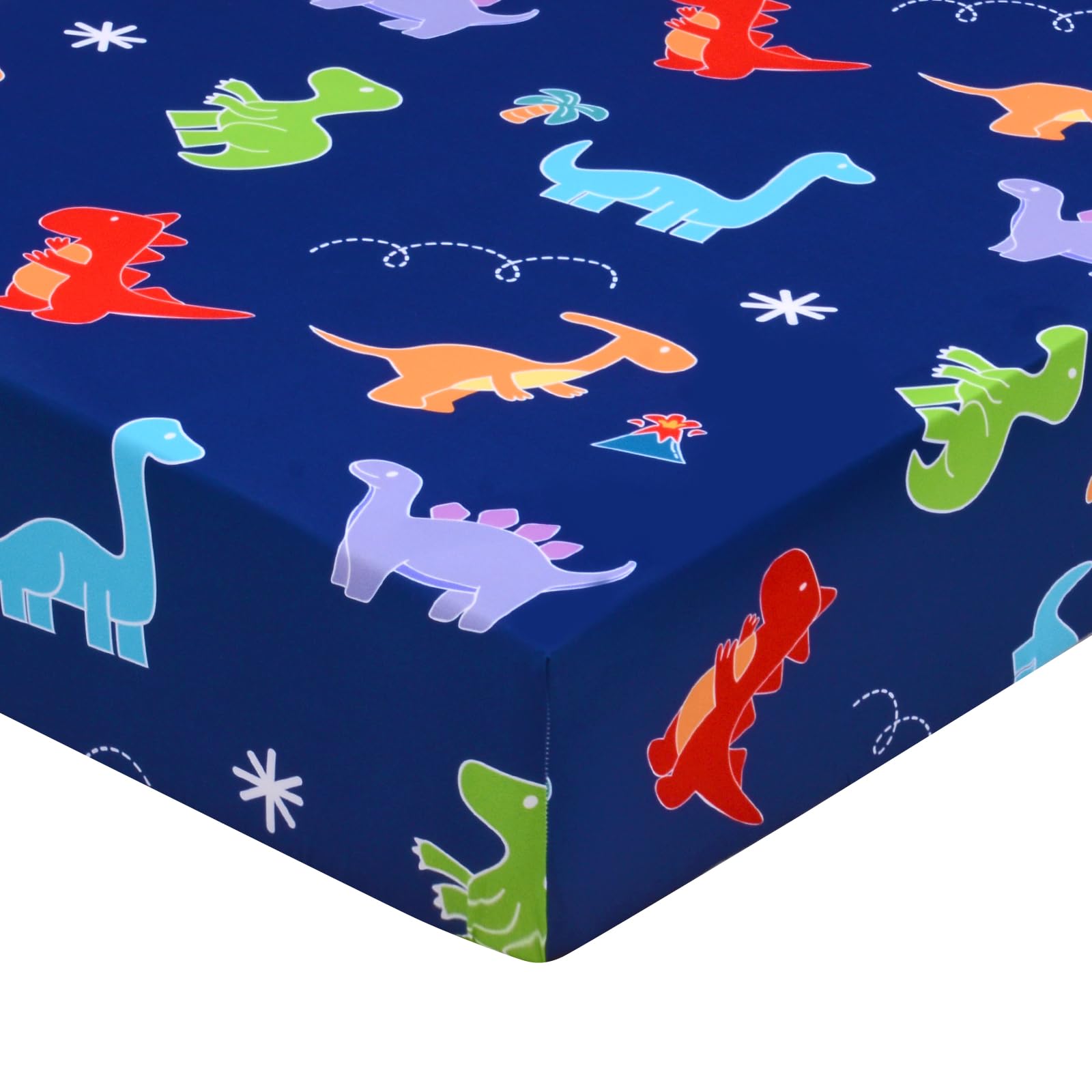 UOMNY crib sheet wrap 360-degree fit for secure, snug sleeping surfaces.