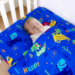 UOMNY dinosaur pillowcase features soft, skin-friendly fabric for bedtime.