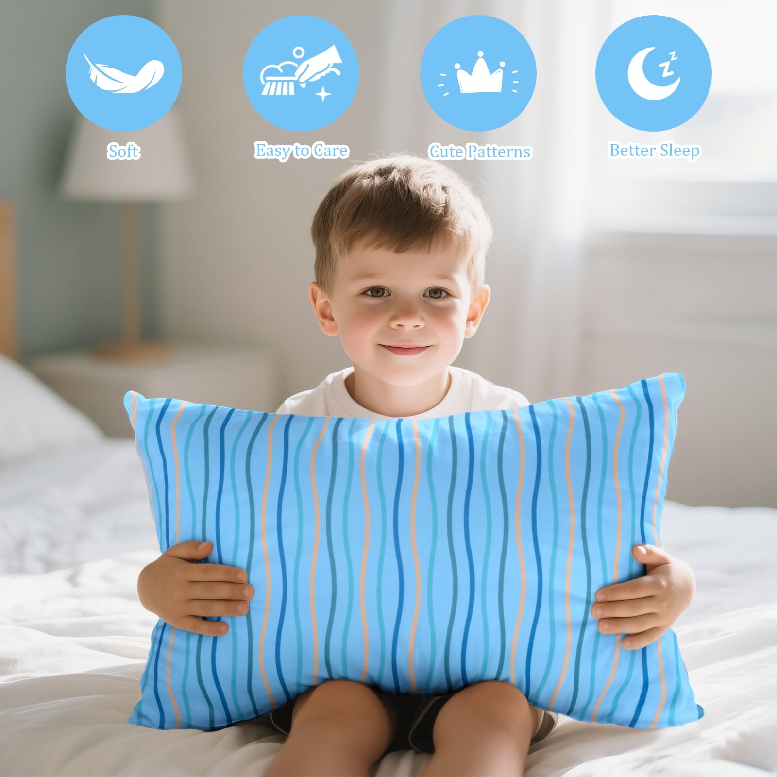 UOMNY soft polyester fabric delivers breathable comfort for nap time