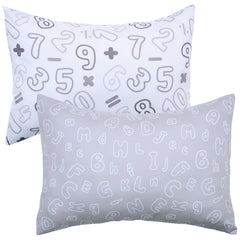 UOMNY toddler pillowcase 13x18 with envelope closure for secure, skin-friendly use.