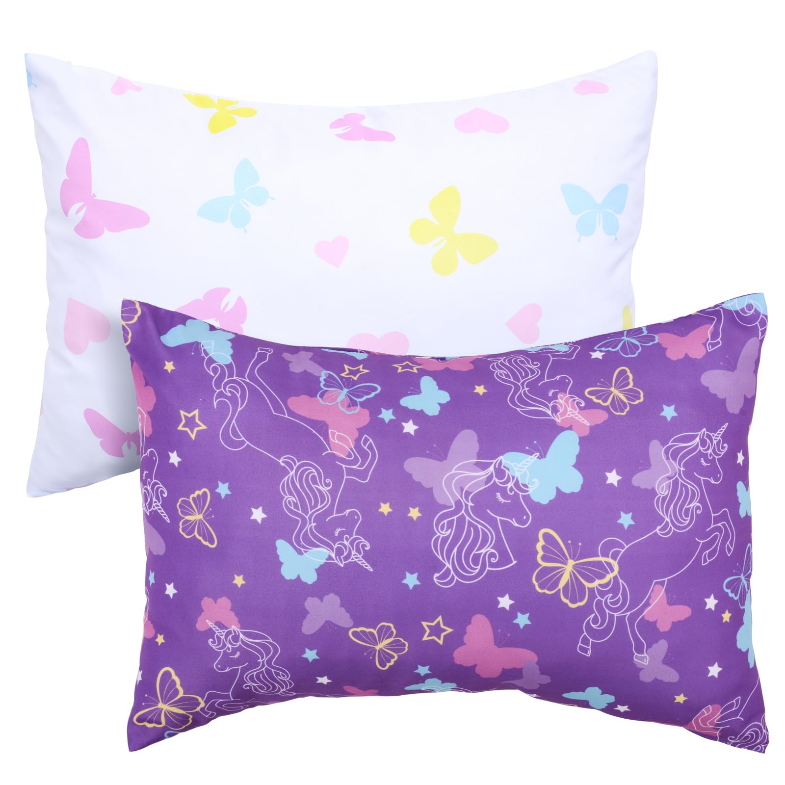 UOMNY butterfly-pattern toddler pillowcase 13x18 for gentle sleep