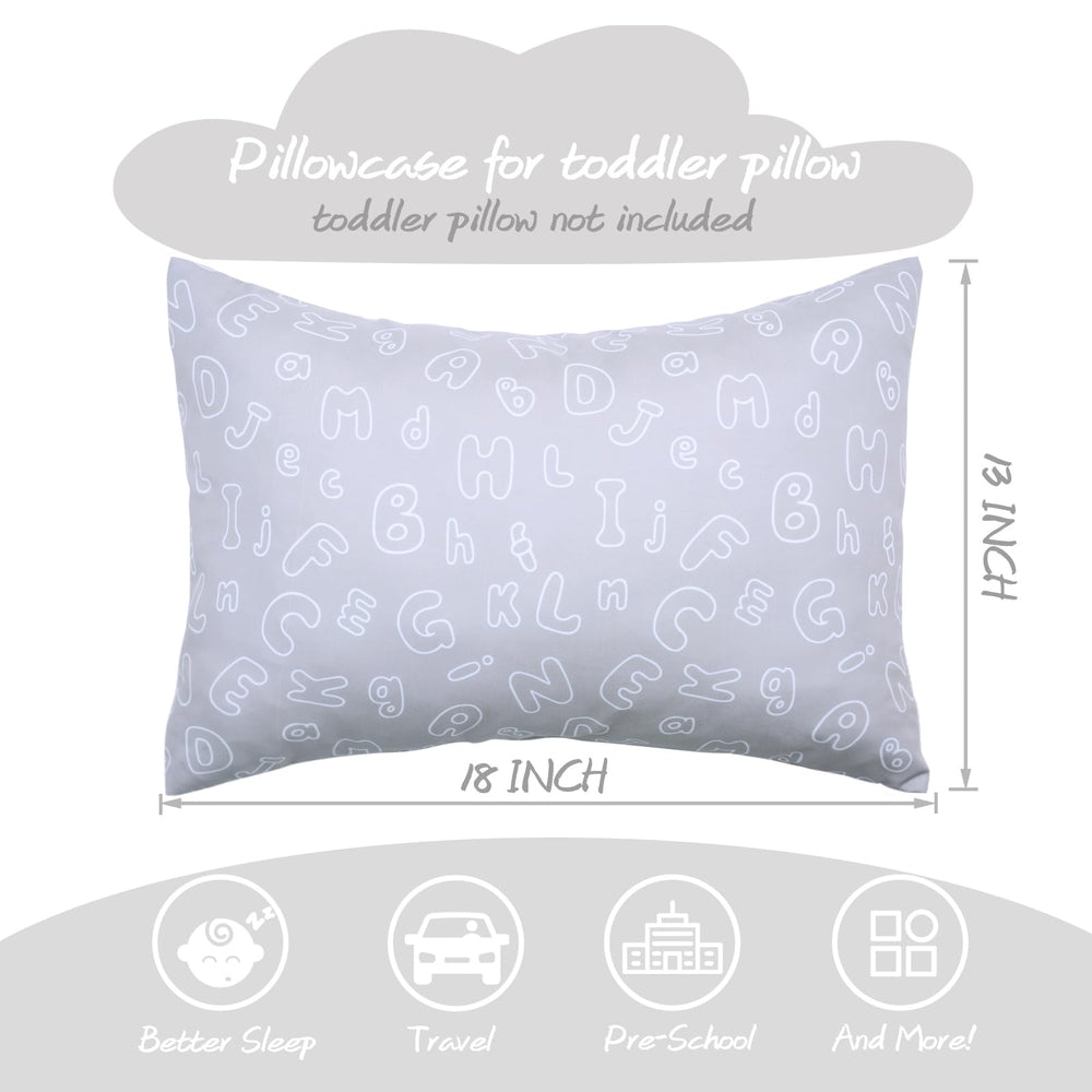 UOMNY travel-friendly pillowcase is compact and soft for trips and daycare.