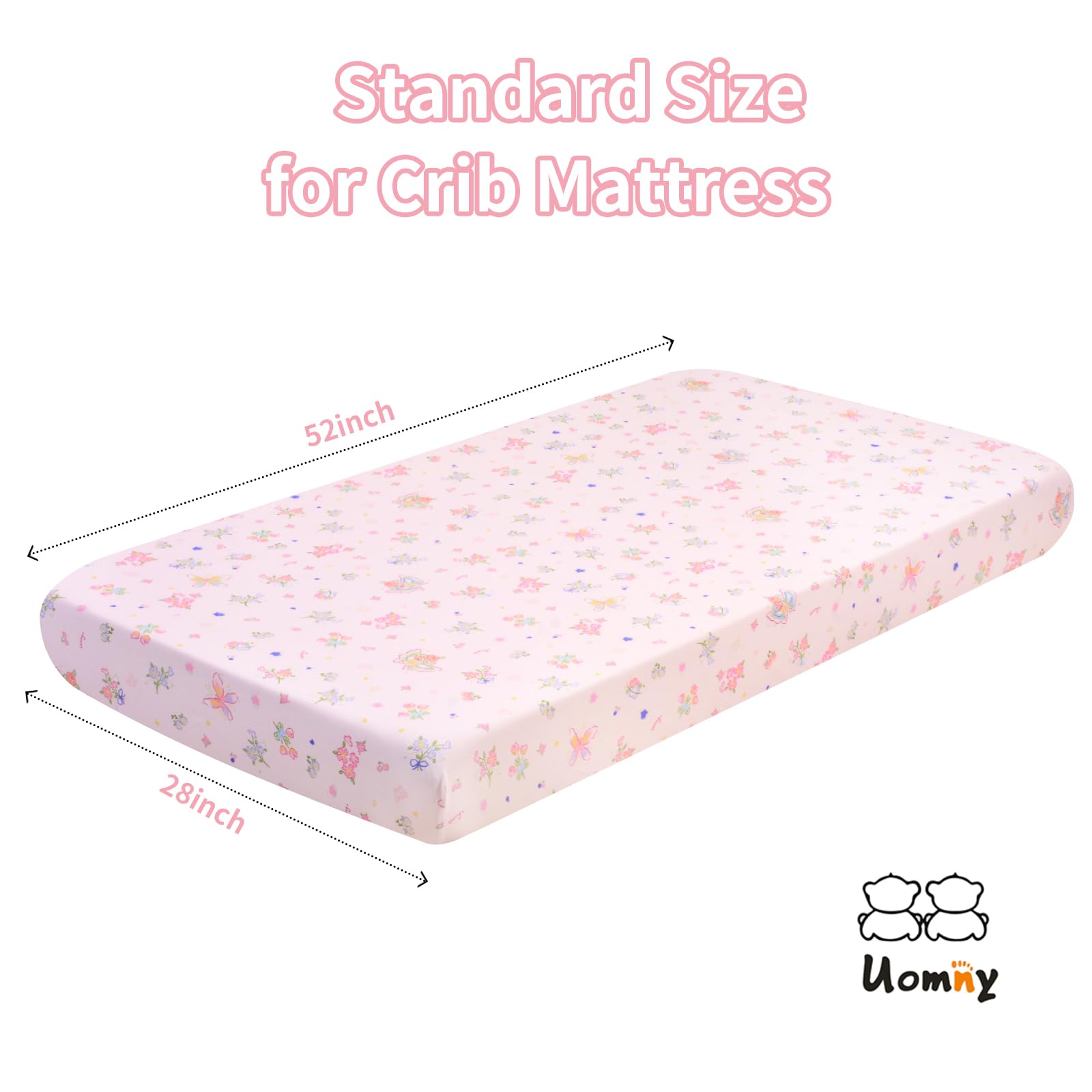 UOMNY warranty and support badge for crib sheets
