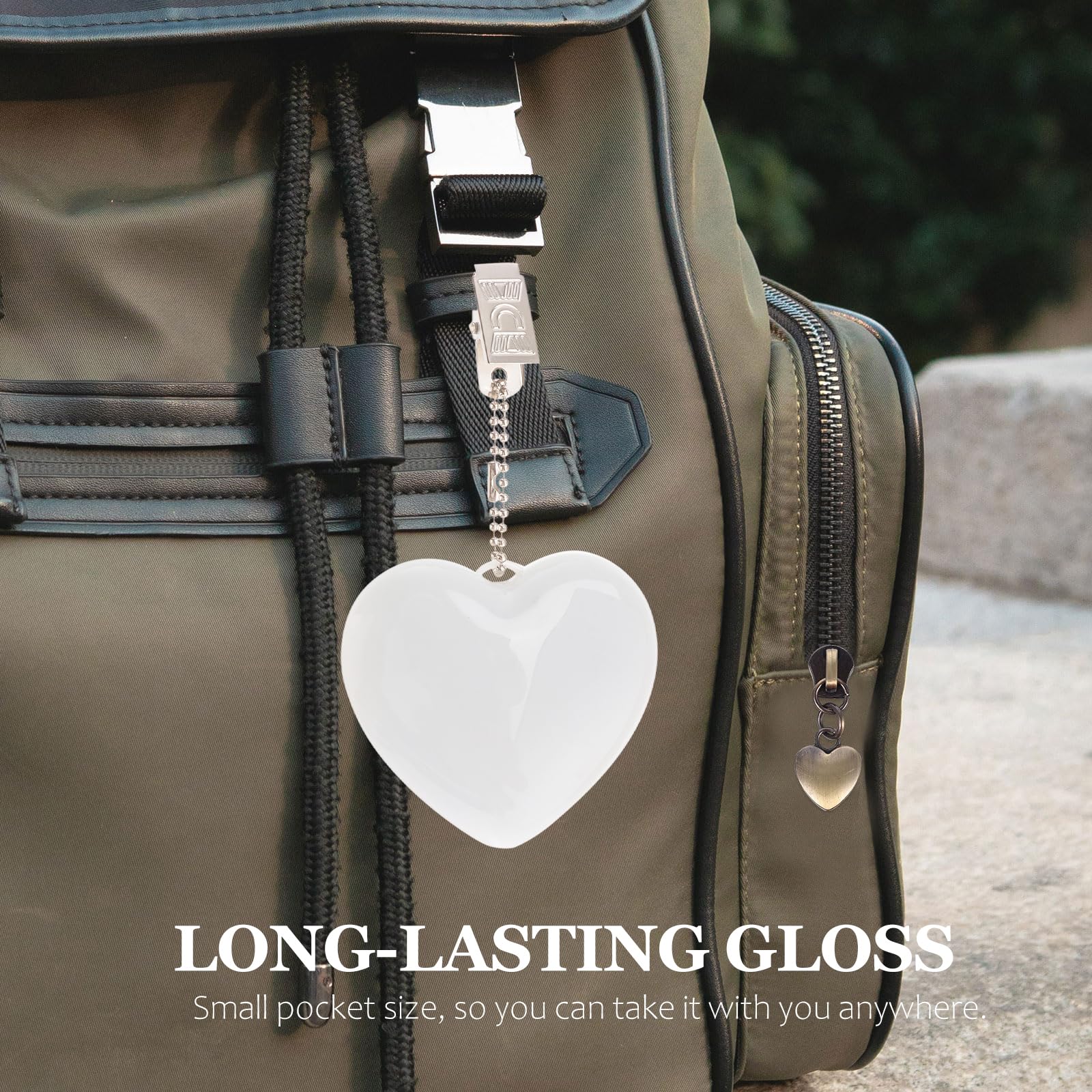 Uonlytech bag clip-hang light attached to a purse for portable use.