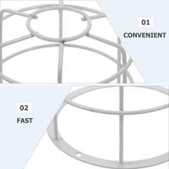 Uonlytech light fixture protection grille preserving illumination