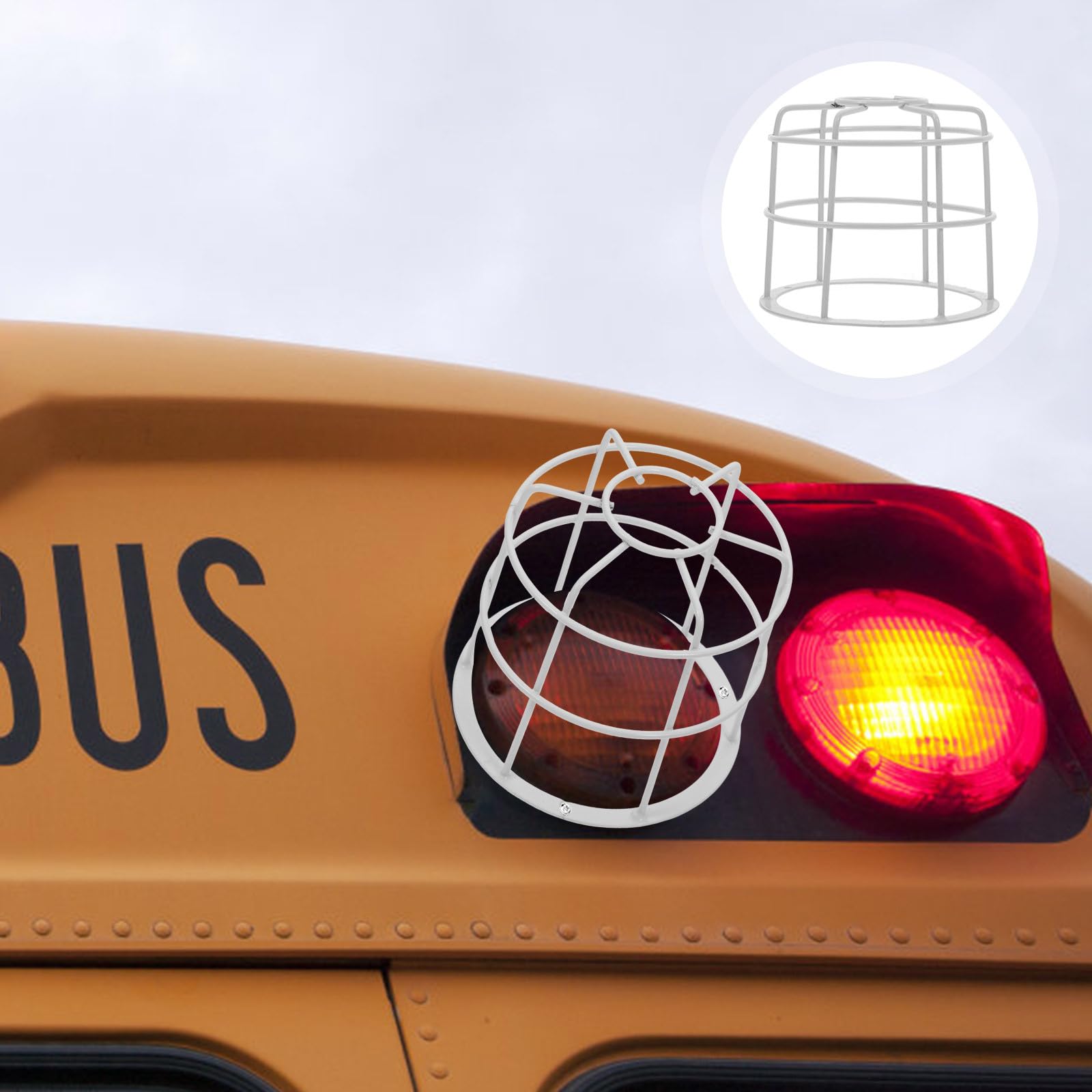 Uonlytech rugged bus sprinkler cage designed for external exposure
