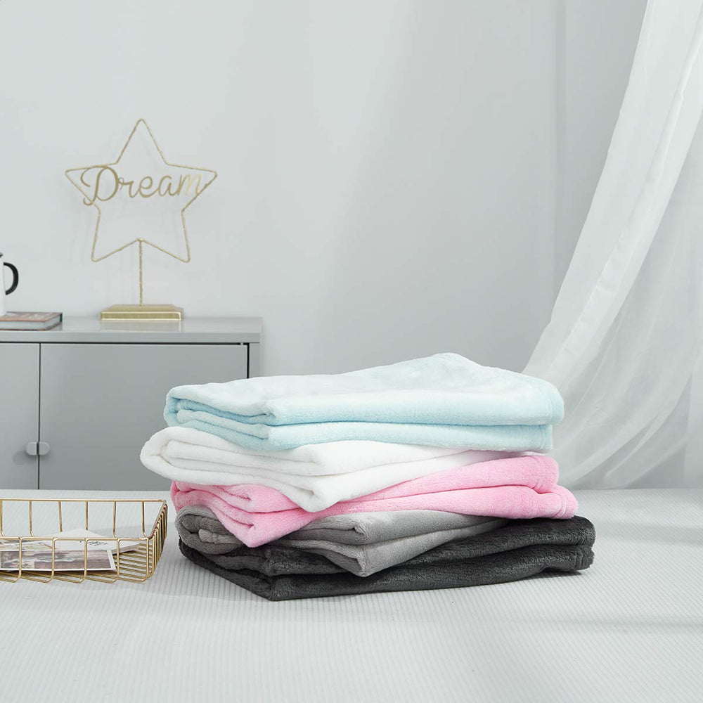 UOZZI Bedding easy-care blanket machine washable and fade-resistant