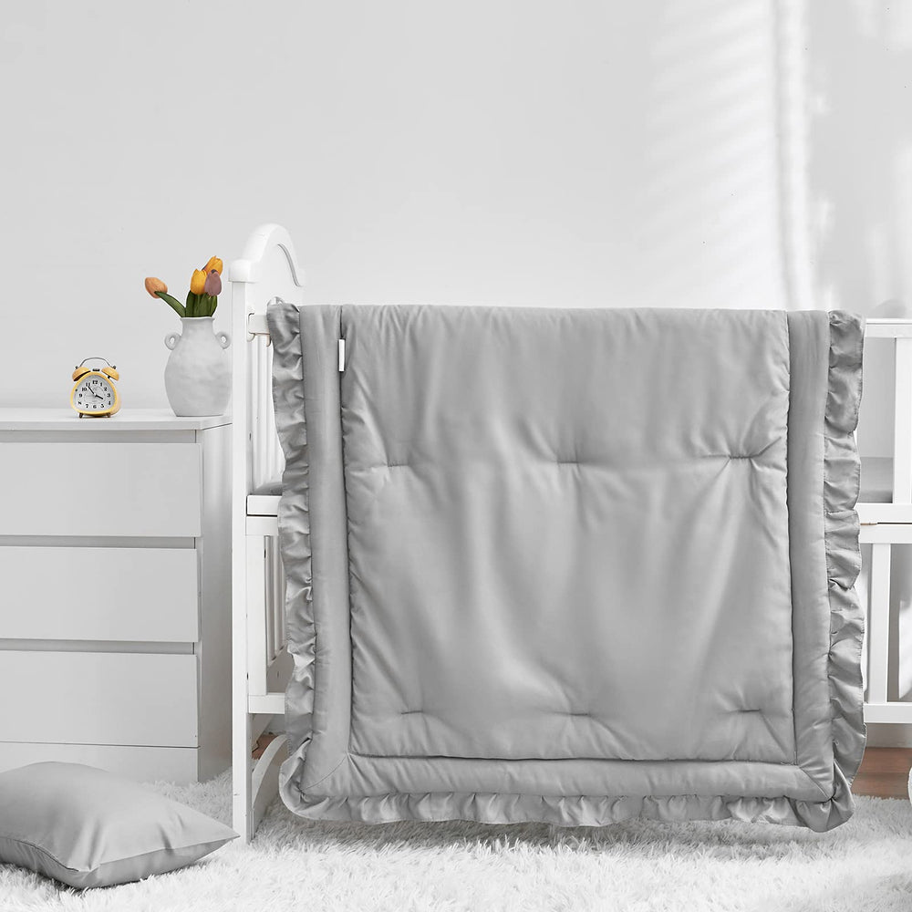 UOZZI BEDDING machine washable crib bedding for easy care