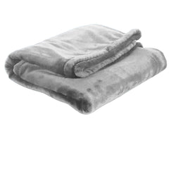 Close-up of UOZZI BEDDING microfiber plush texture for gentle skin touch