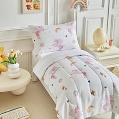 UOZZI BEDDING toddler flat sheet adds soft, cozy surface for naps