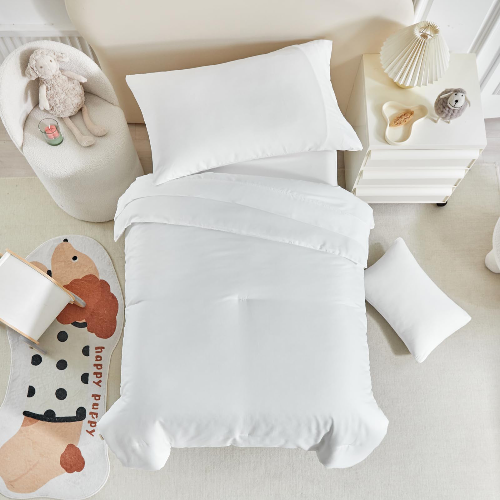 UOZZI BEDDING toddler set toddler pillowcase gentle neck comfort