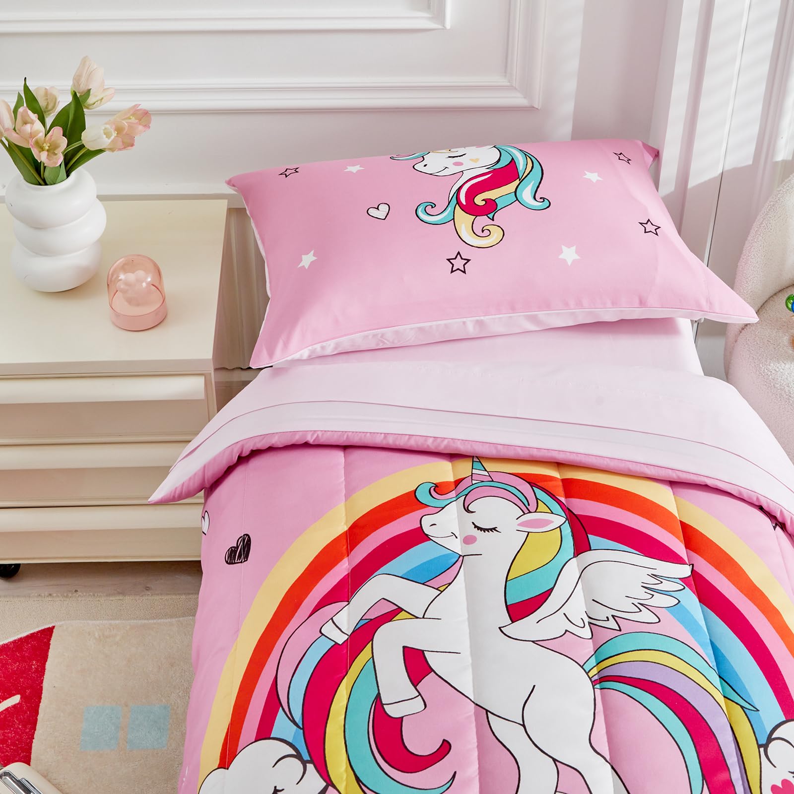 Close-up of soft microfiber texture for gentle, breathable sleep.