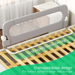 UPGOGO compatible with bunk, full, queen, king, and twin beds.