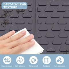 Upifen W4 fit snugly with flat edges that prevent crumbs underneath.