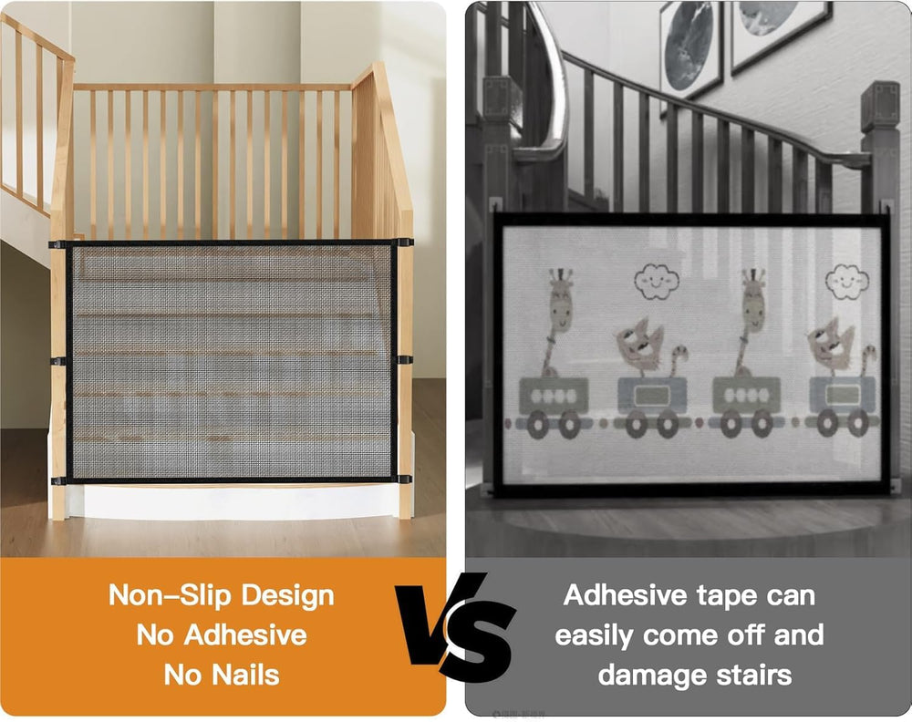 Upitry adjustable nylon-tape fit adapts to different rails.