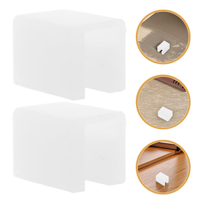 UPKOCH 8Pcs corner protectors for cabinets provide discreet edge protection.