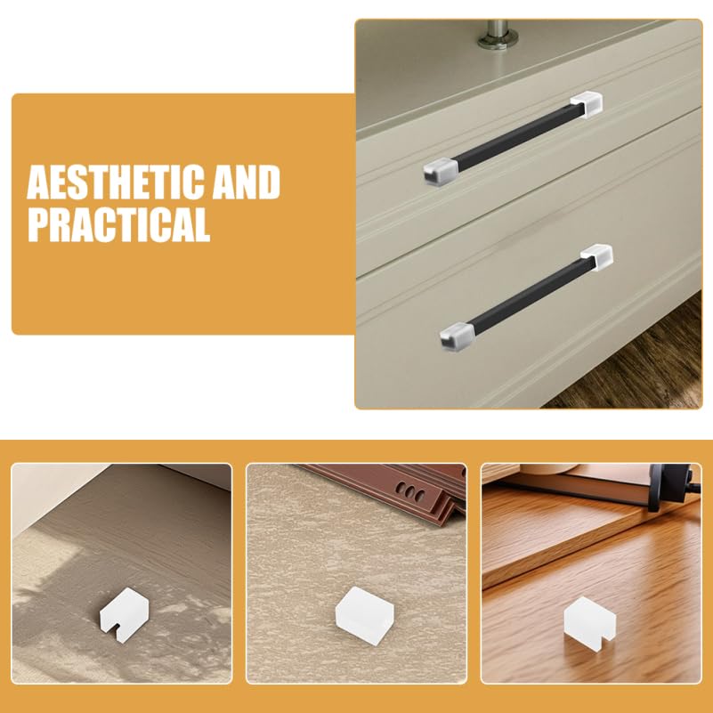 UPKOCH clear corner protectors maintain visibility of furniture.