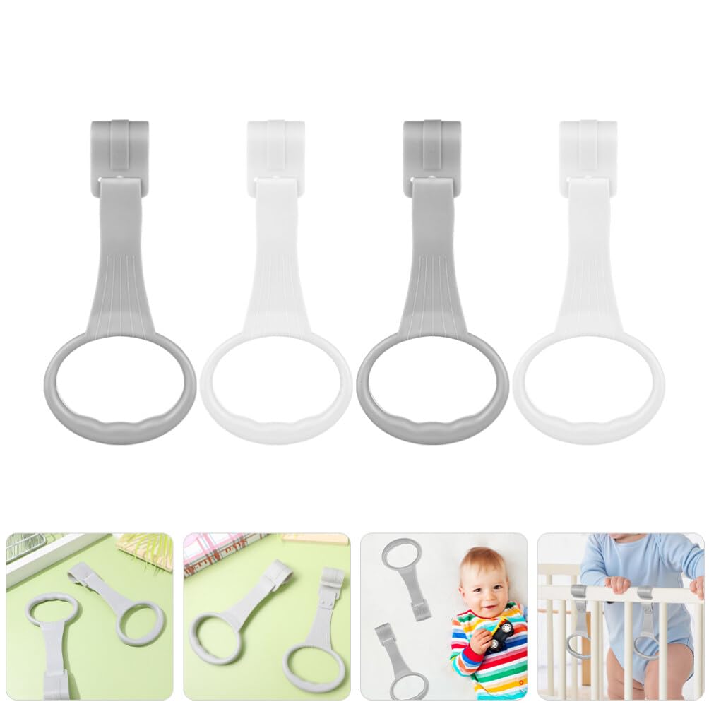 UPKOCH assorted color rings offer safe, comfortable grip for tiny hands