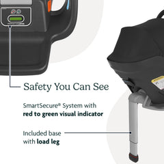 UPPAbaby Mesa Max infinite headrest provides customized growth fit