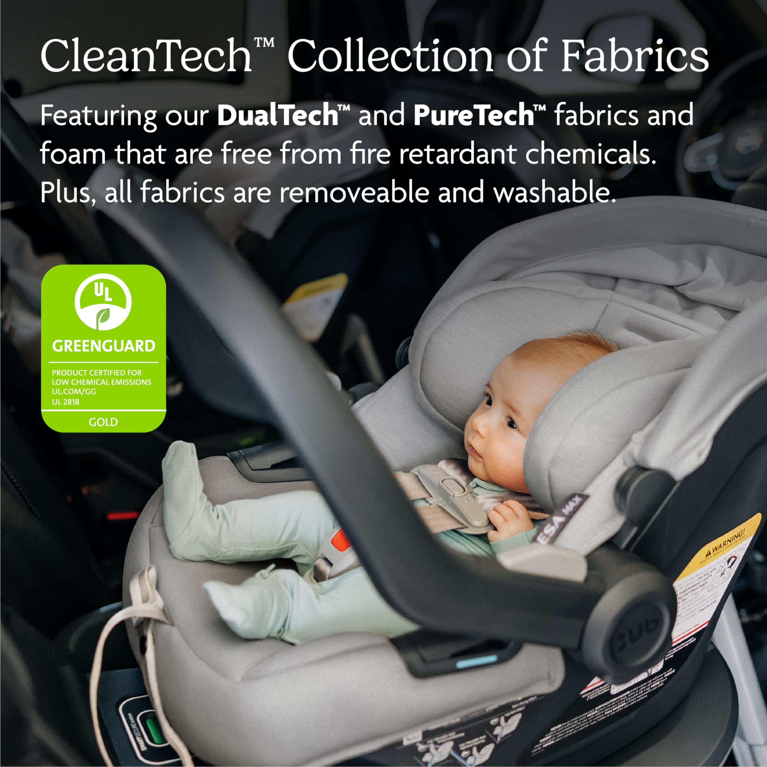 UPPAbaby Mesa Max robust infant insert improves fit for tiny newborns
