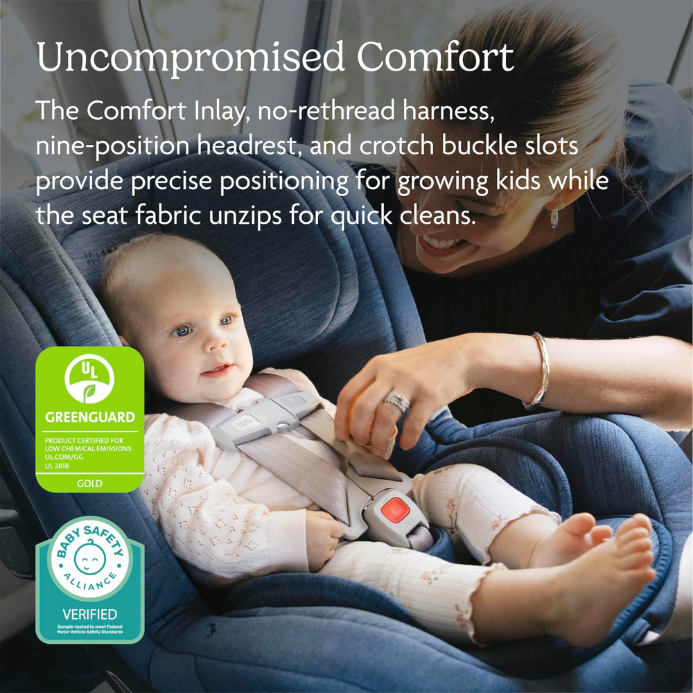 UPPAbaby Rove Comfort Inlay cushions infants for proper support.