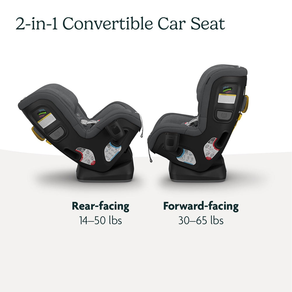 UPPAbaby Rove QuickGuard install demonstrates quick, secure belt setup.