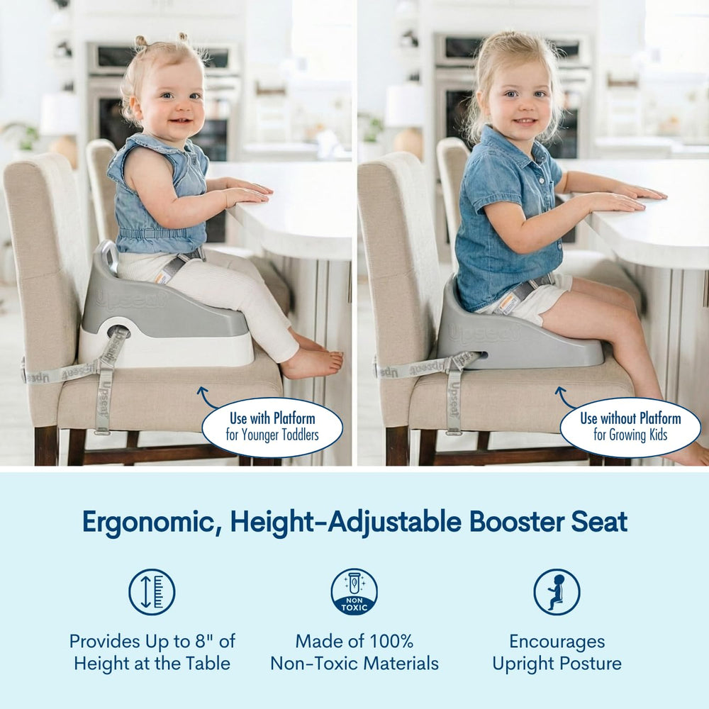 Upseat Boost travel-friendly design with compact form and handle for on-the-go dining.