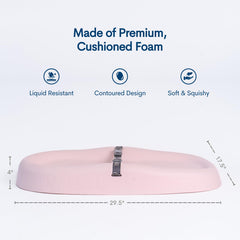 Upseat changing pad premium cushioned foam for lasting comfort and durability.