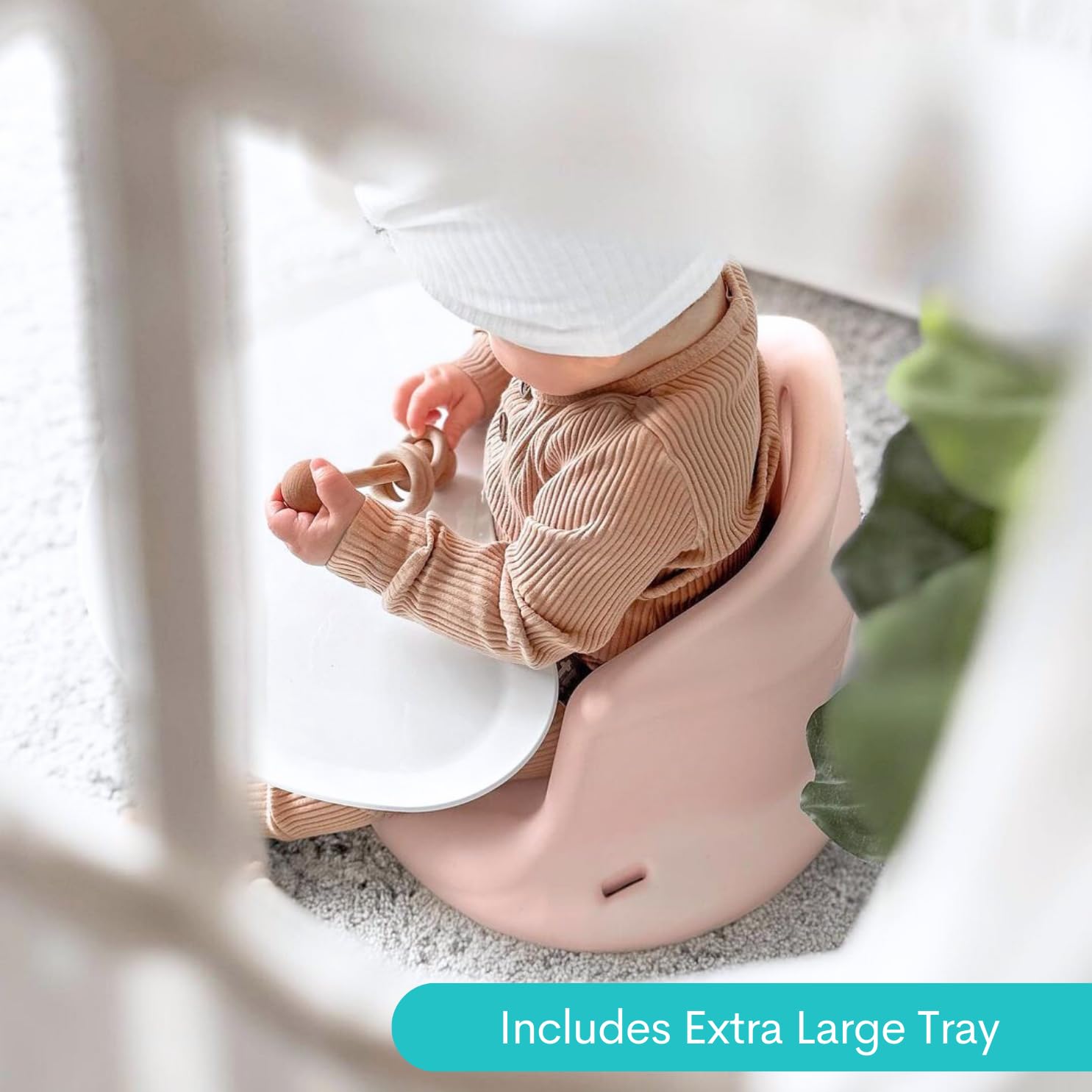 Upseat easy-clean surfaces for quick maintenance.