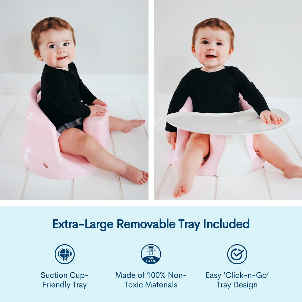Upseat provides room for chubby legs in a healthy position.