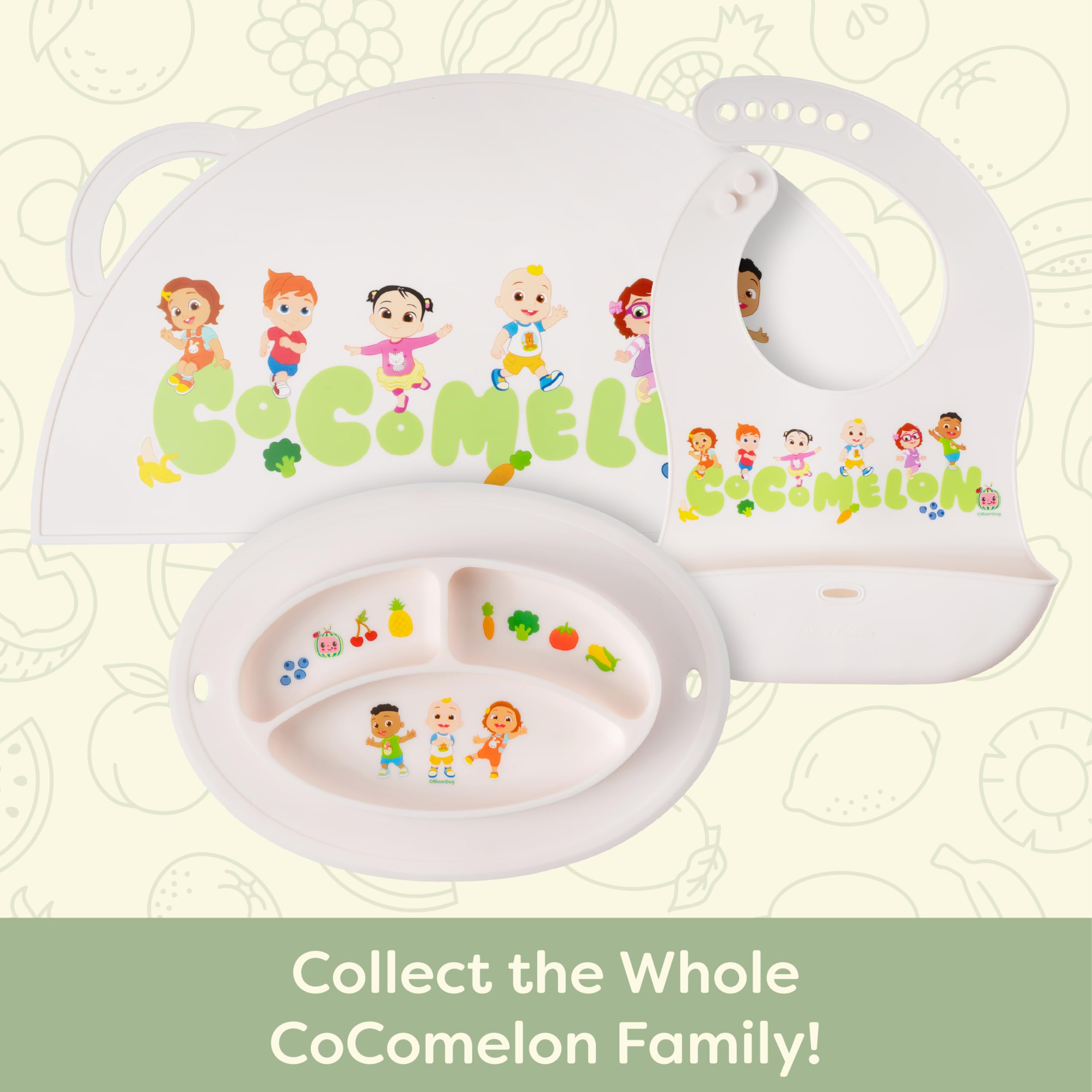 UpwardBaby CoComelon placemat exclusive design for family gifts