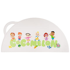UpwardBaby CoComelon placemat with non-slip bottom keeps meals steady on flat tables