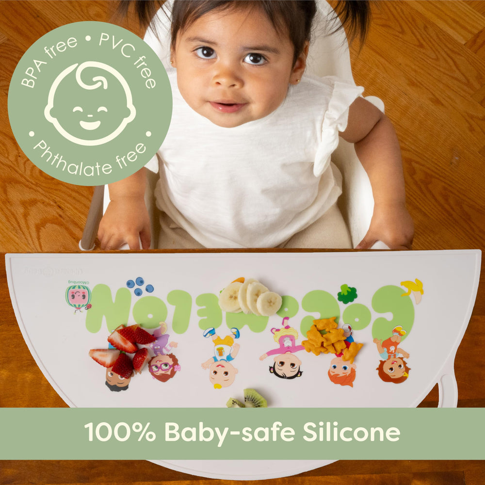 UpwardBaby CoComelon placemat wipe-clean after meals